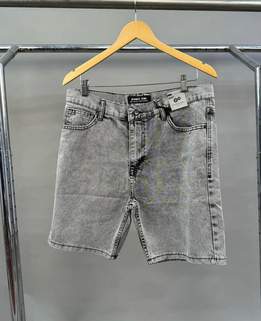 Difransel baggy jeans short in ash