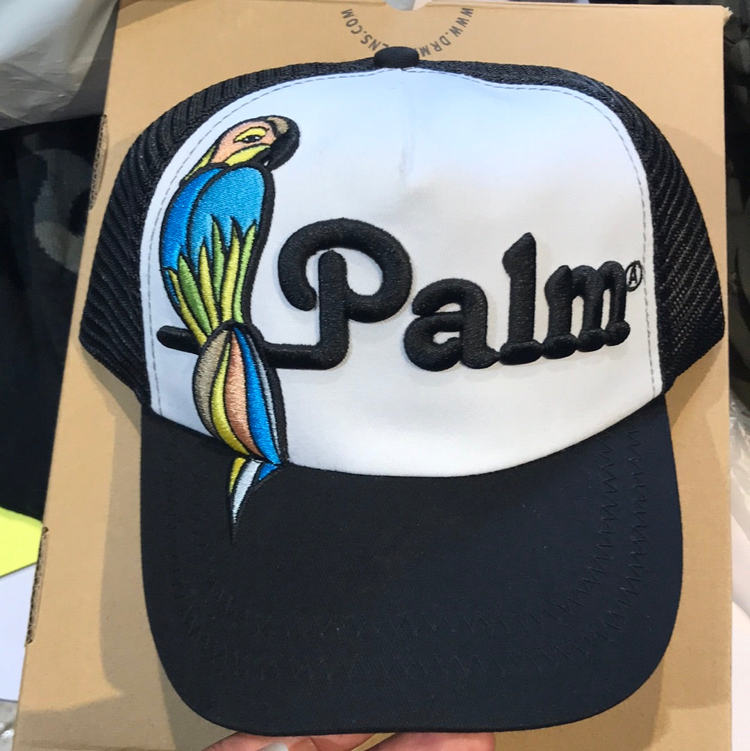 PALM ANGEL PARROT TRUCKER HAT