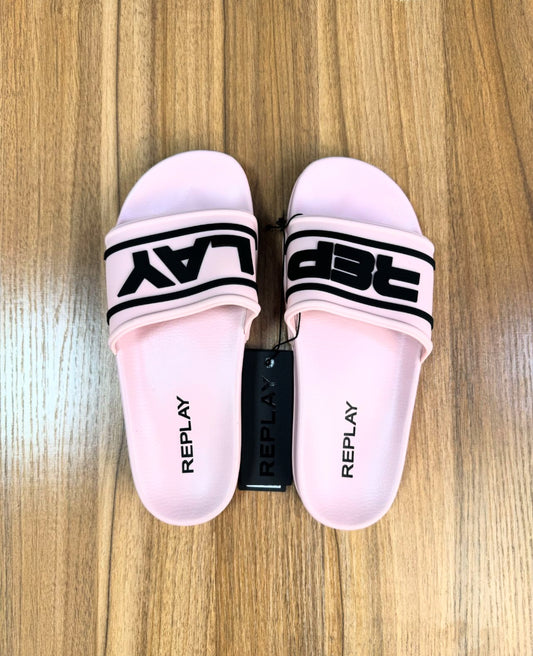 Replay sliders in pink/black