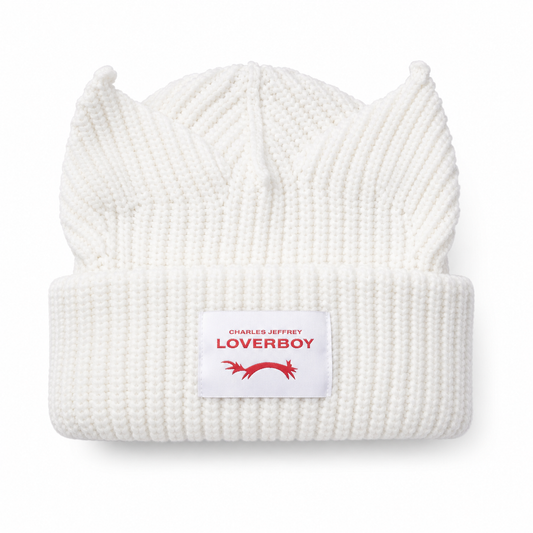 Lover boy hat in white