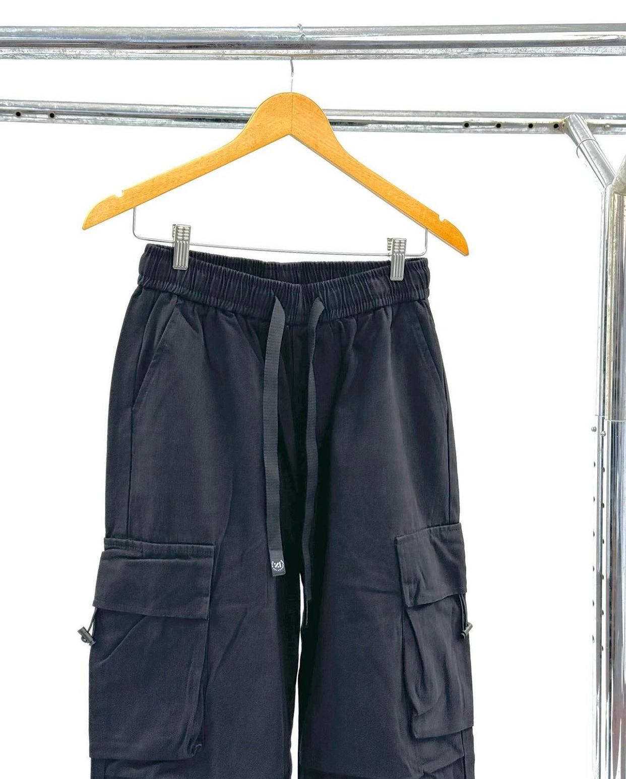 D.G cargo pants in black