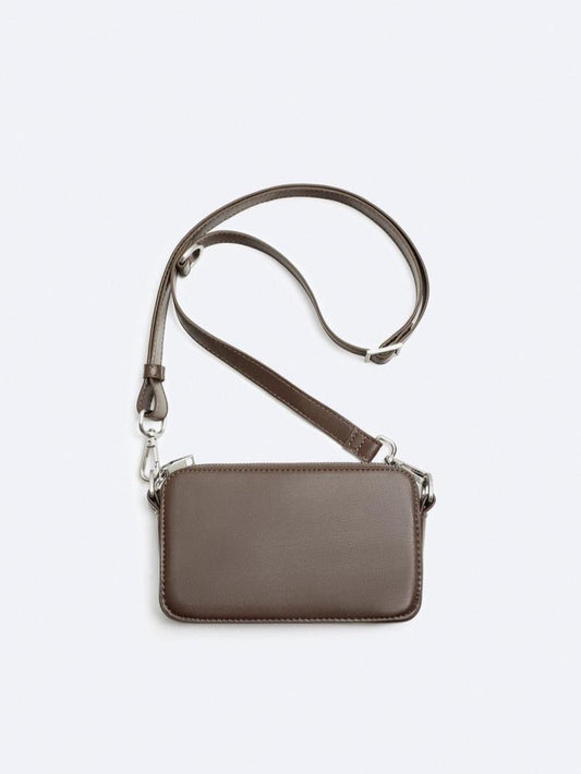Zara crossbody bag in brown