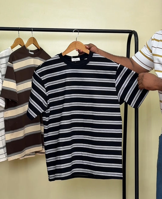 ZEDEK STRIPPED TEE 018