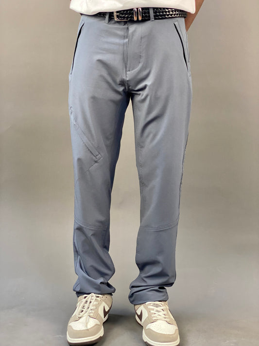 Easy tapered fit pant in grey