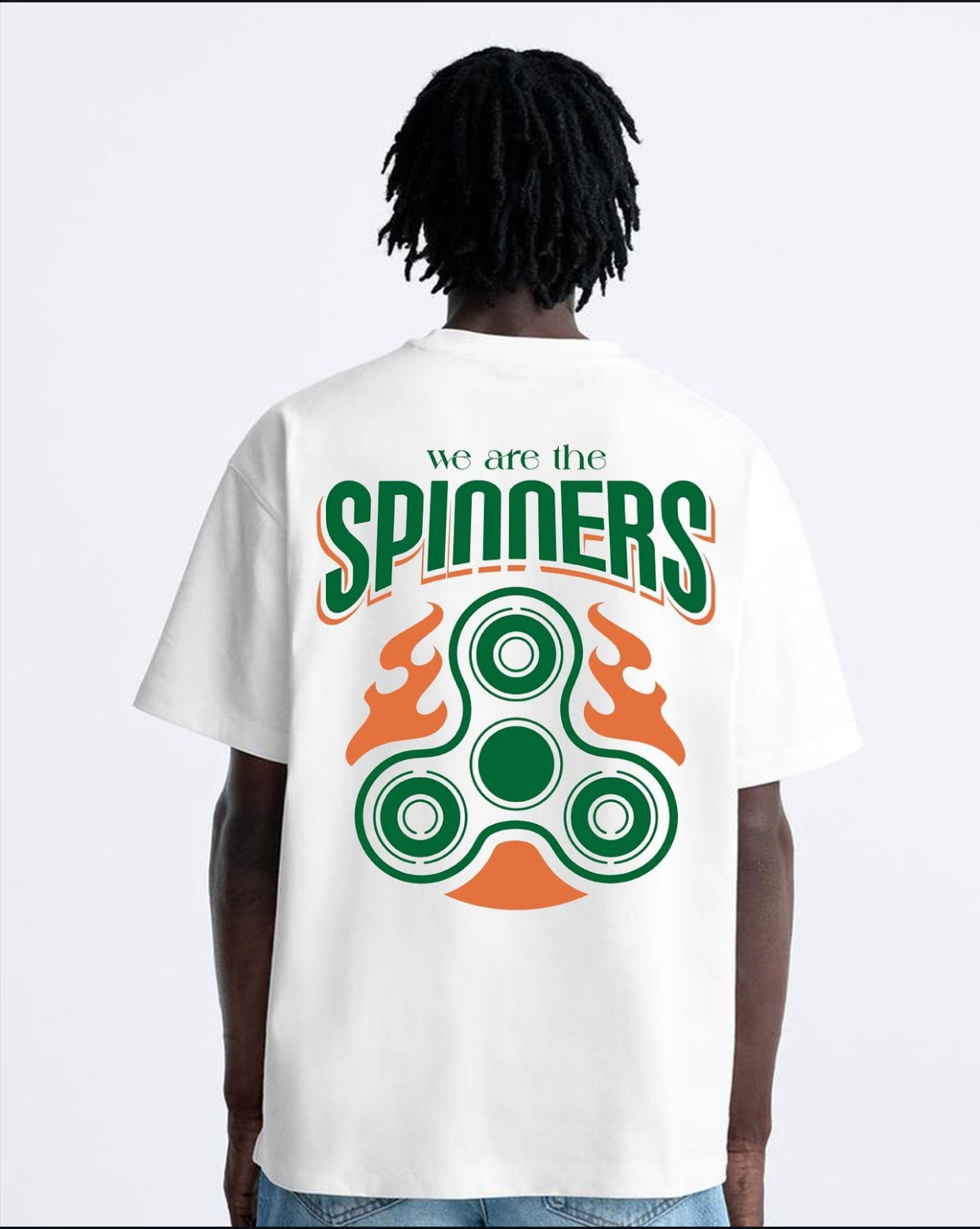 Zedek studio we are the spinners tee