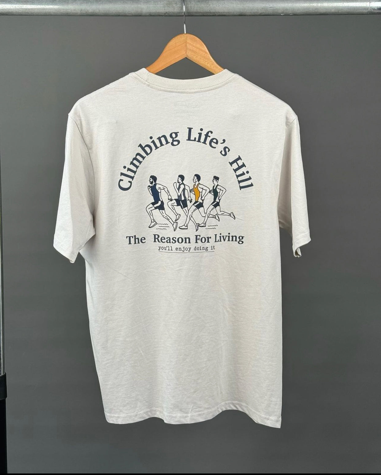 Garage climbing life hills tee