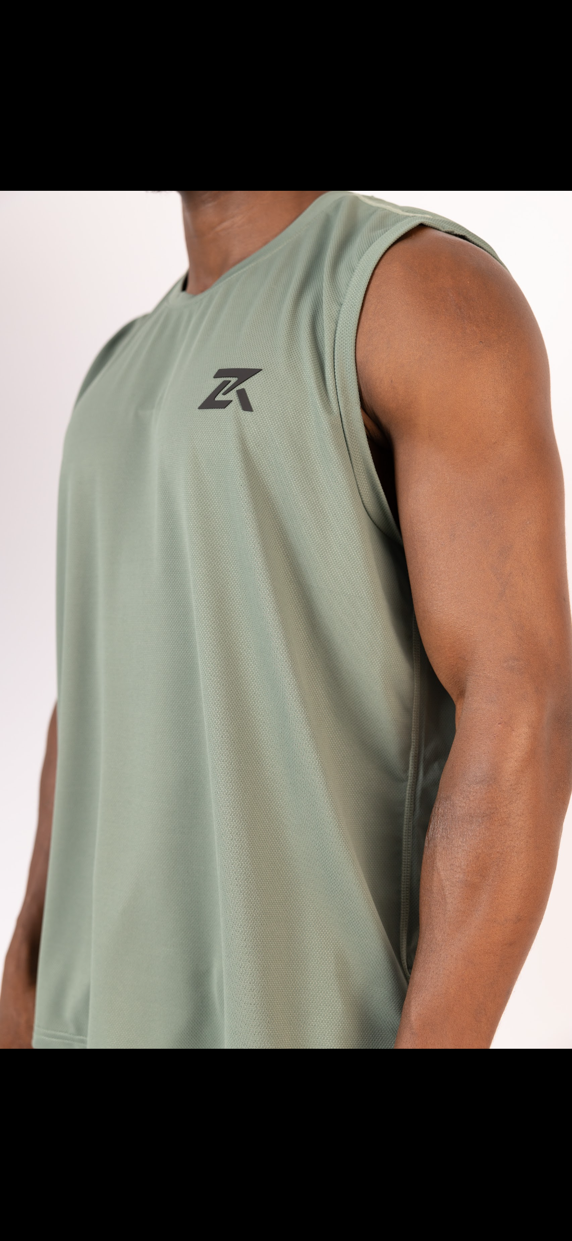 ZEDEK ACTIVE WEAR SLEEVELESS TEE 56601B