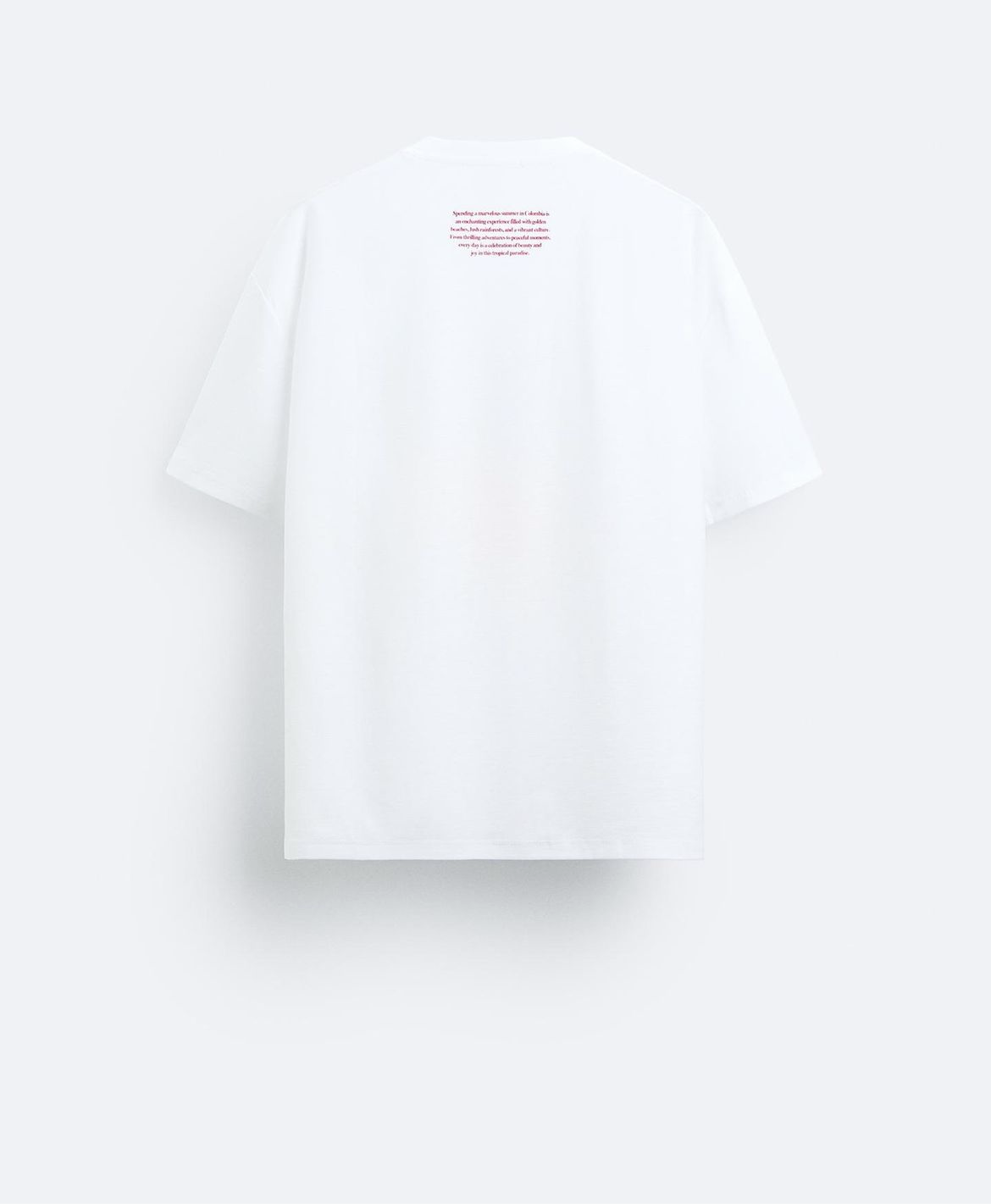 Zara Contrast Printed Shirt