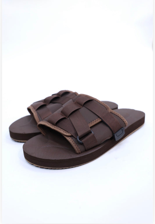 ZEDEK deluxe tech slides in brown