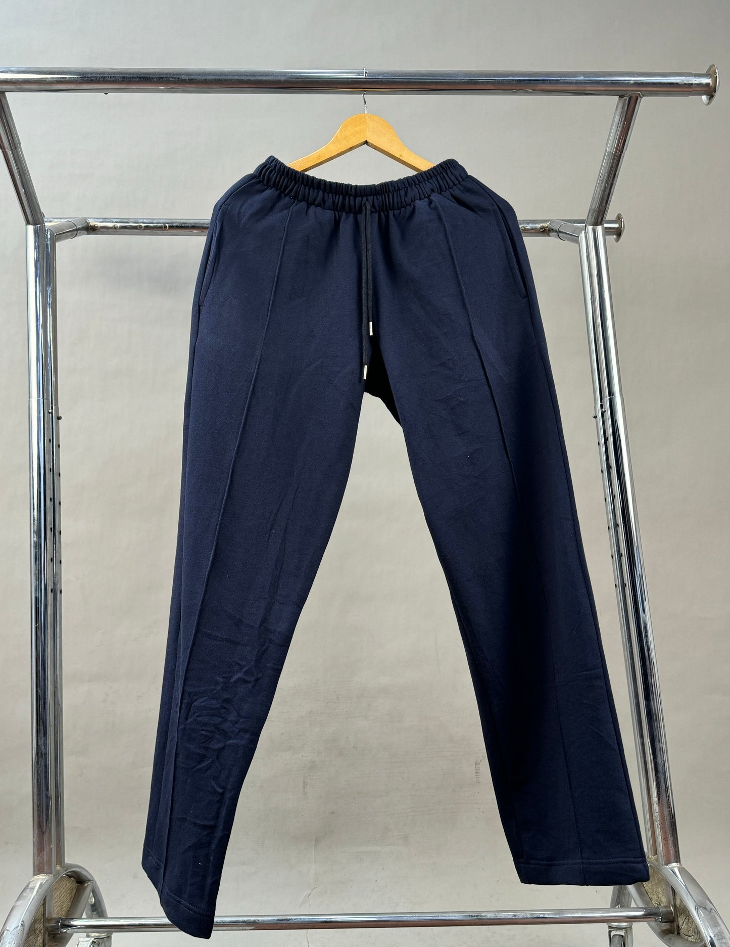 Heather jogger pant in blue