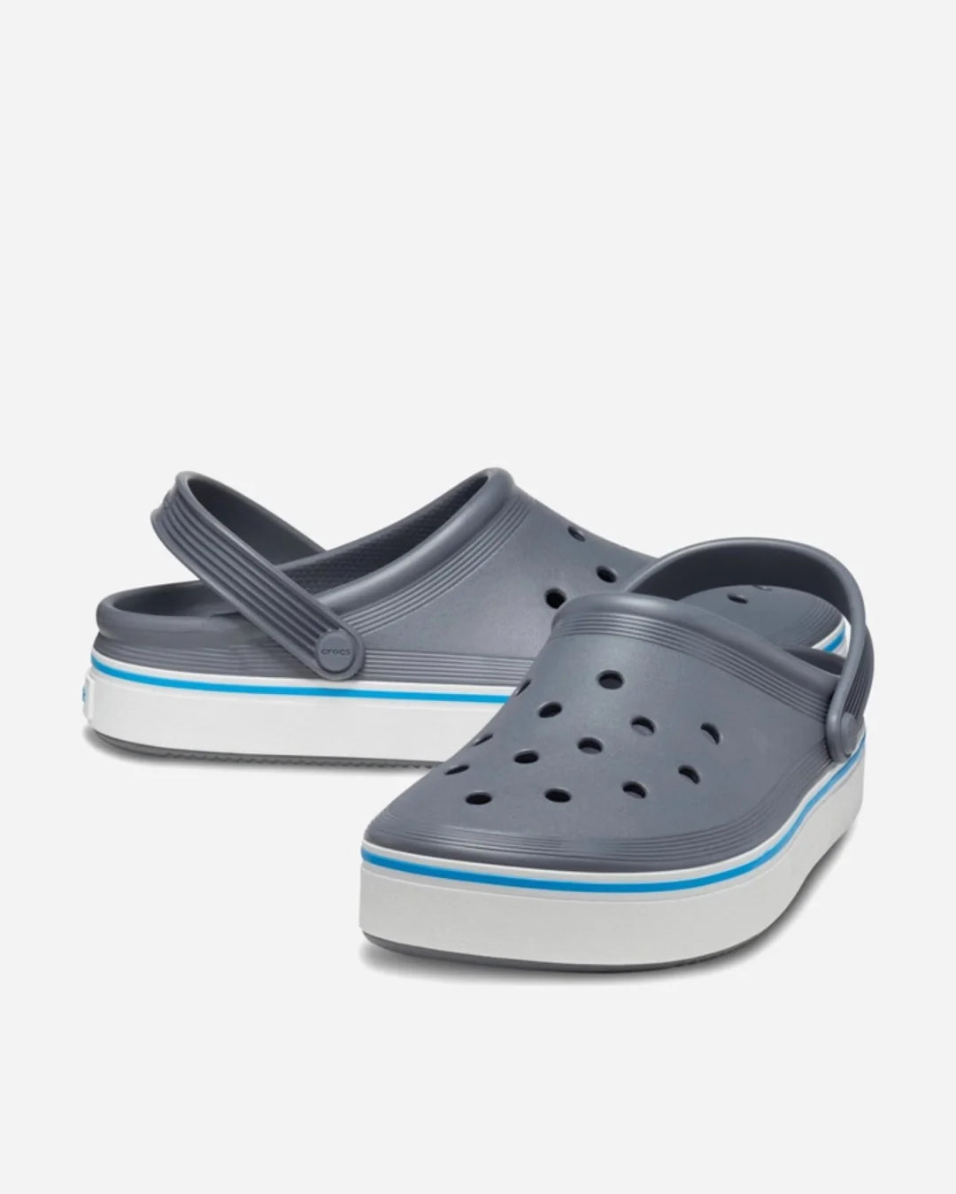 Crocs slide in light blue