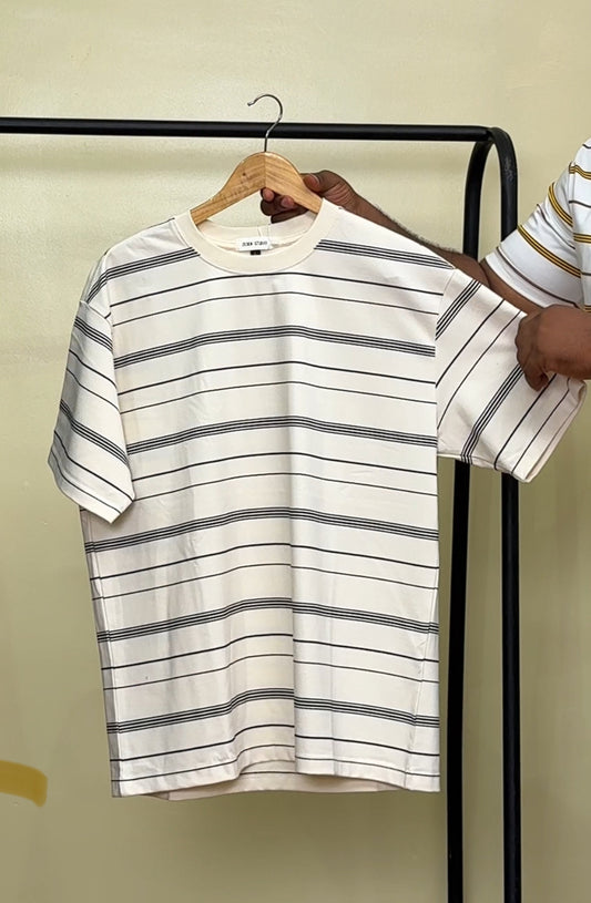 ZEDEK STRIPPED TEE 013