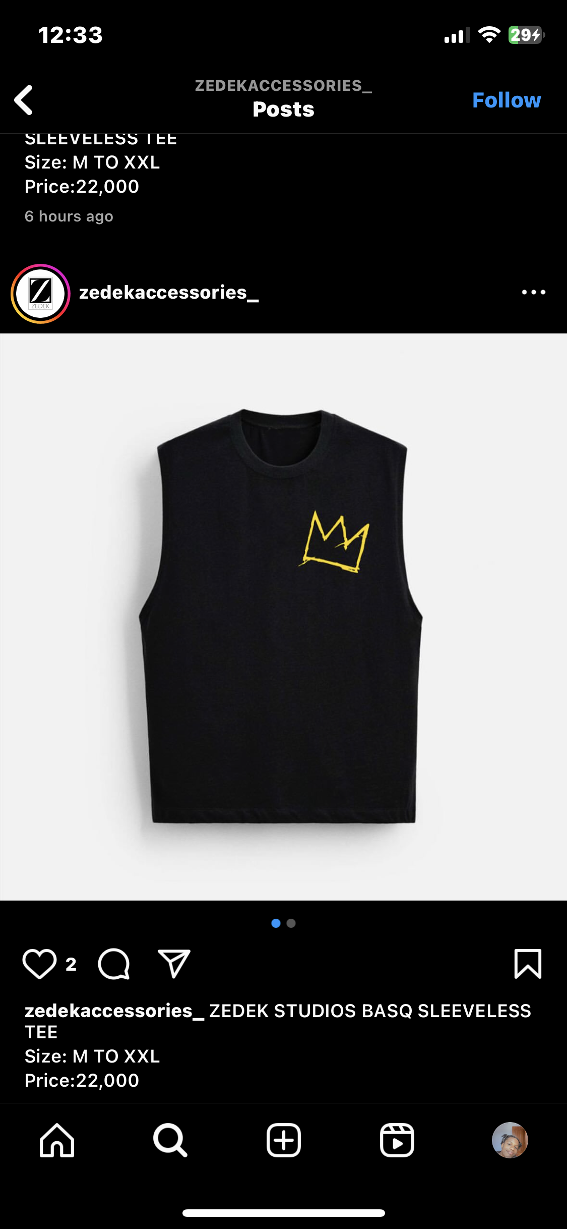 ZEDEK STUDIOS BASQ SLEEVELESS TEE