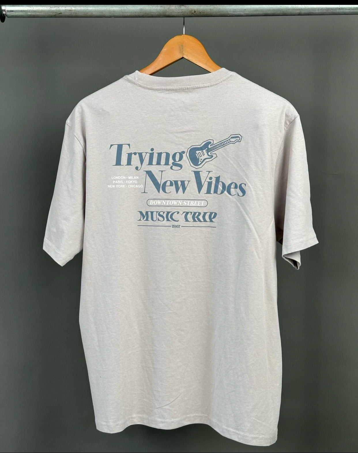 Garage trying new vibes tee