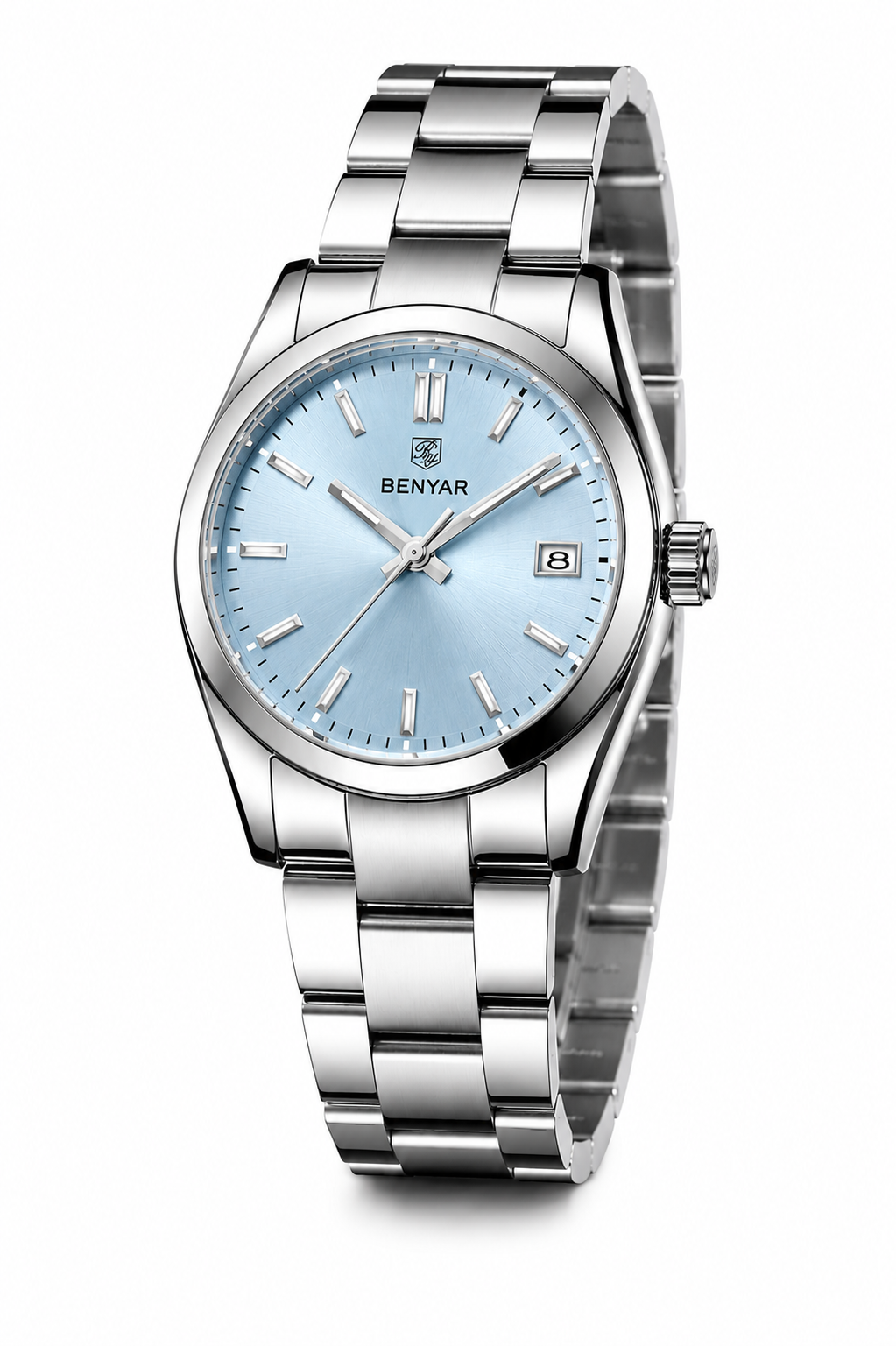 Benyar Wristwatch in Blue Dial