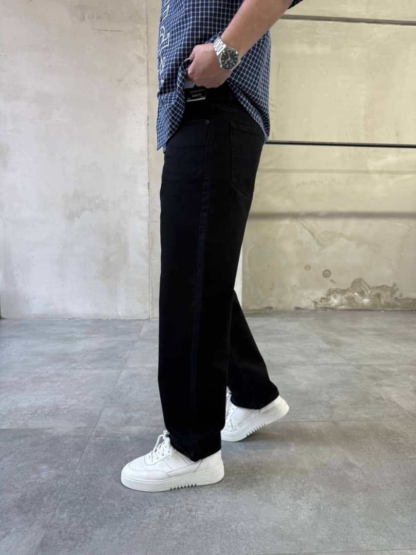 Difransel baggy jeans in black