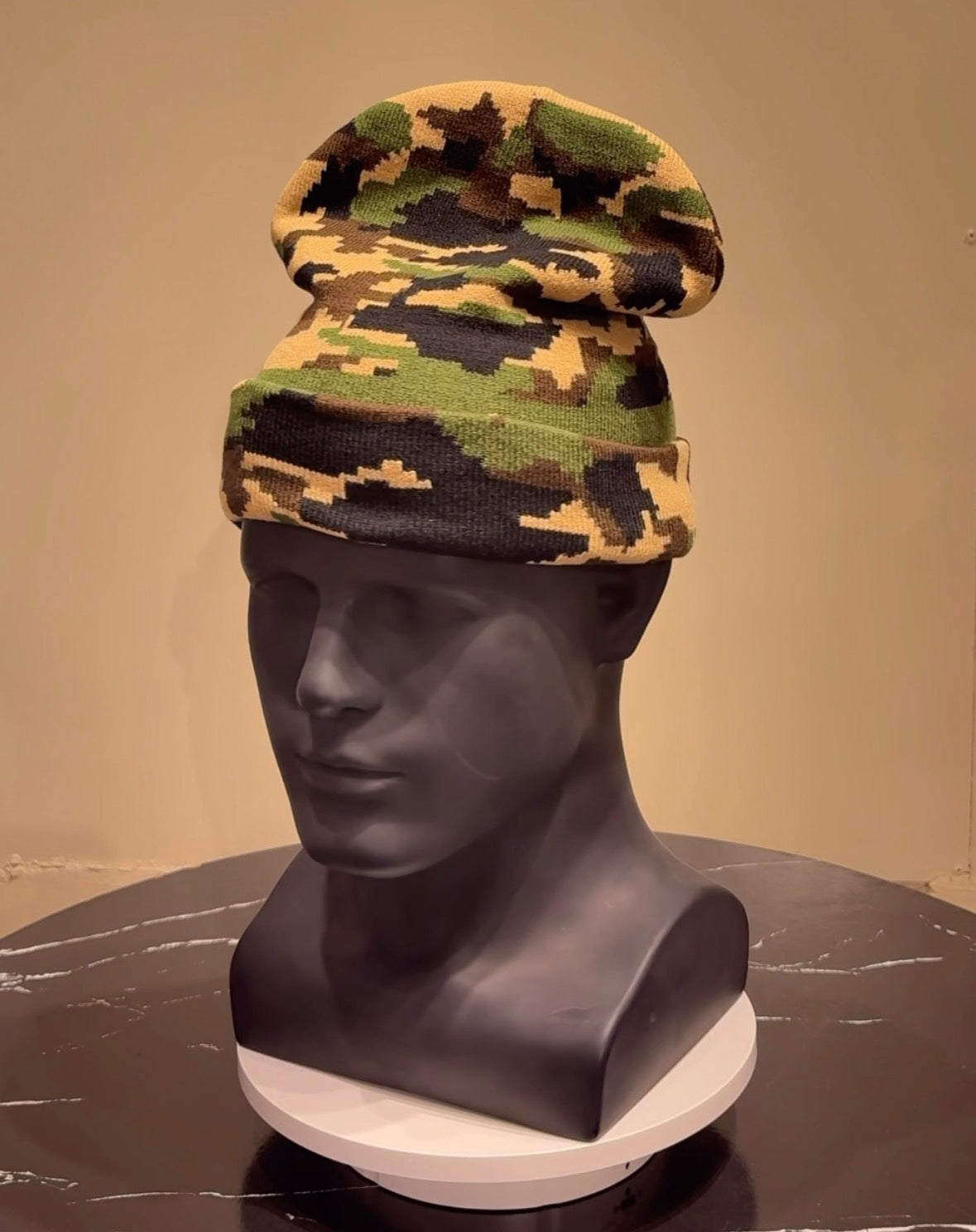 CAMO BEANIE O6