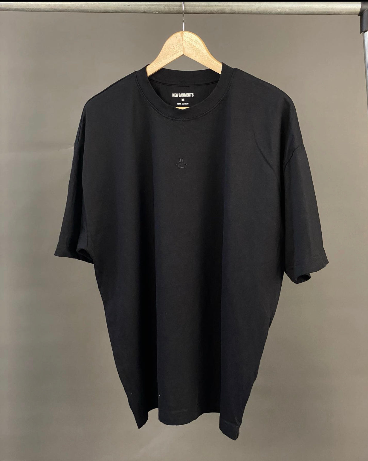 New garment oversized tee in black