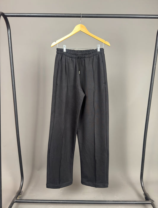 Heather jogger pant in Black