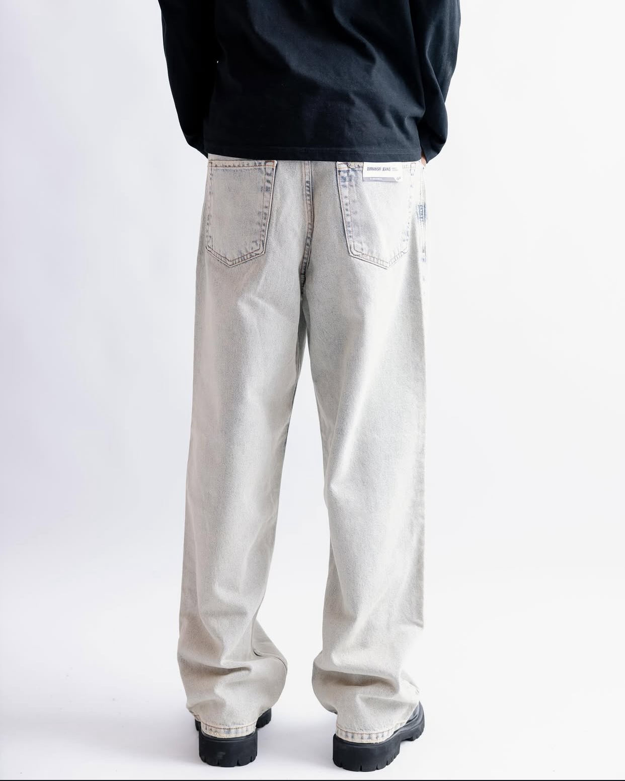 DIFRANSEL WASHED BAGGY JEANS