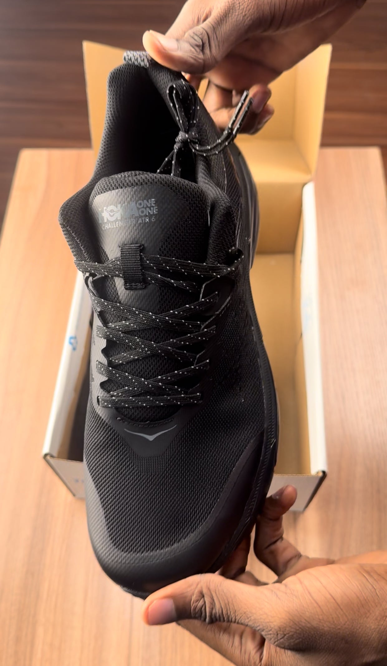 Hoka Trainers All Black