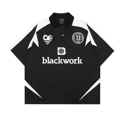 Blackwork racing short sleeve