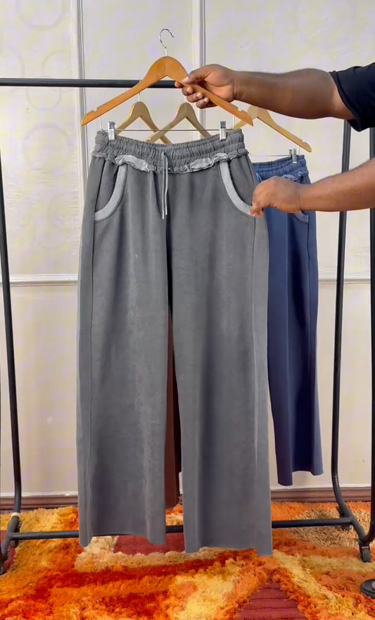 Baseless Jogger in Grey Acid