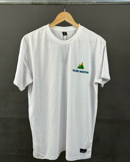 Golden mountain tee