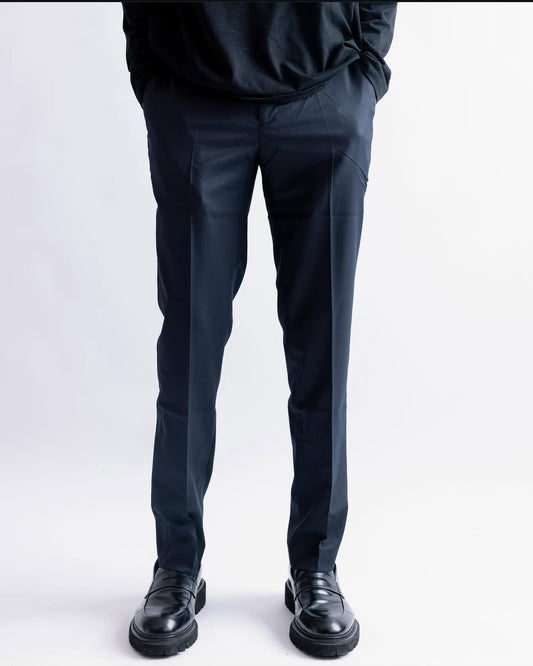 OFFICE PANT (SLIM FIT) in blue