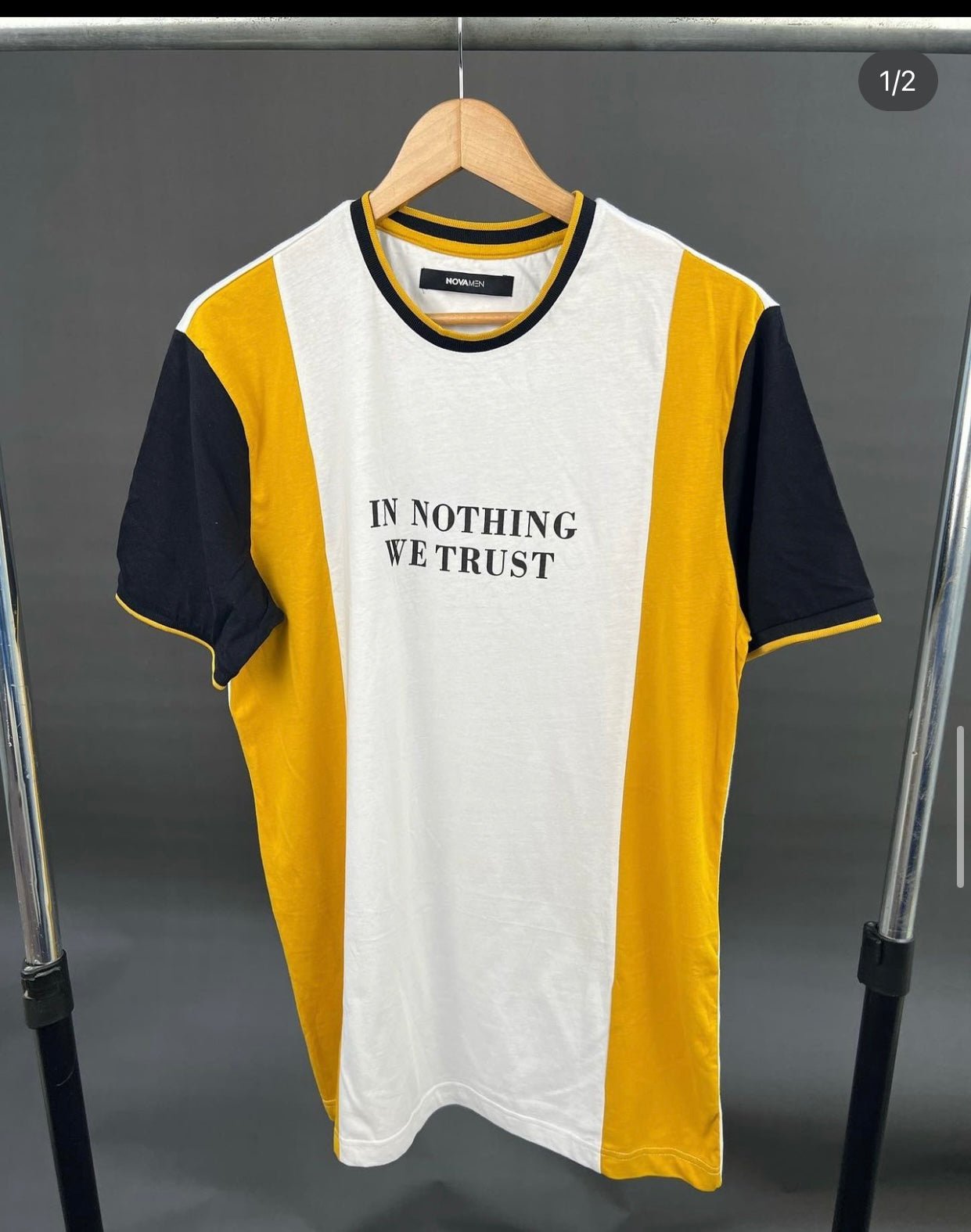 Nova men in nothing we trust tee