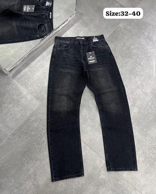 Difransel baggy jeans in black