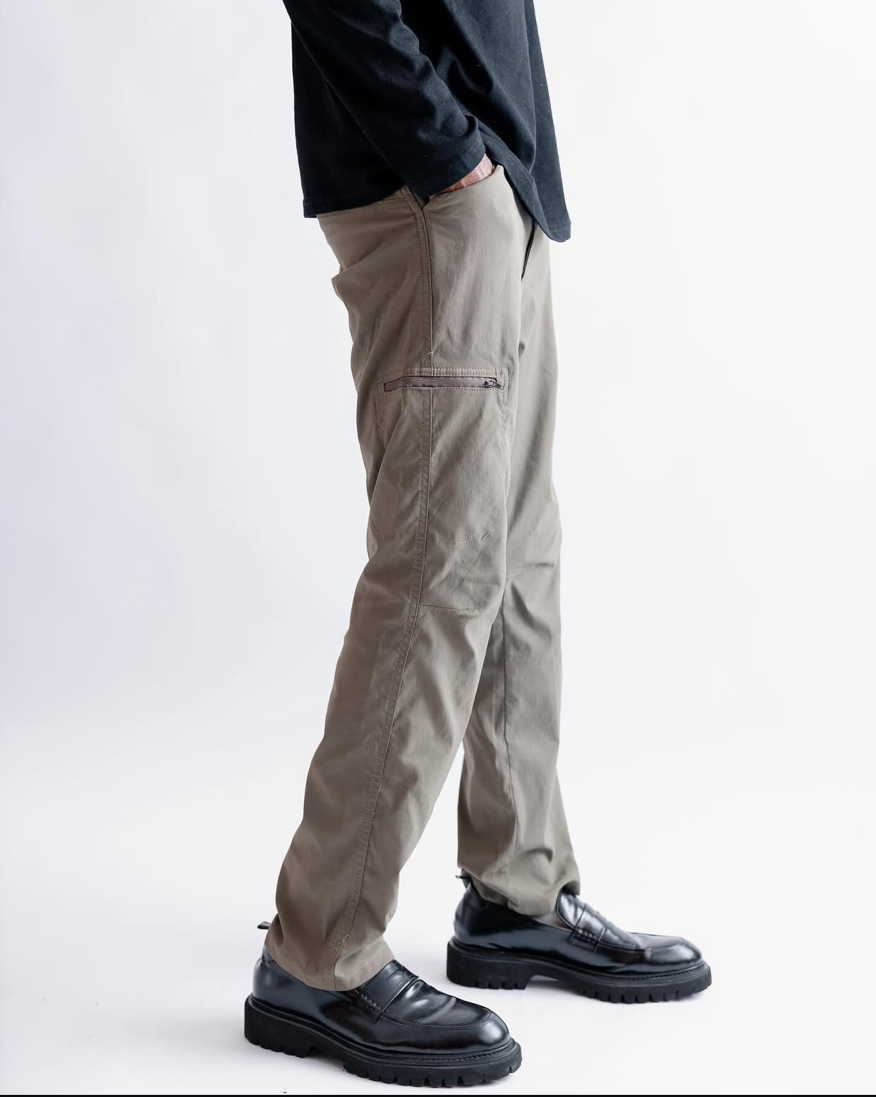 Wrangler pant with Double Zip