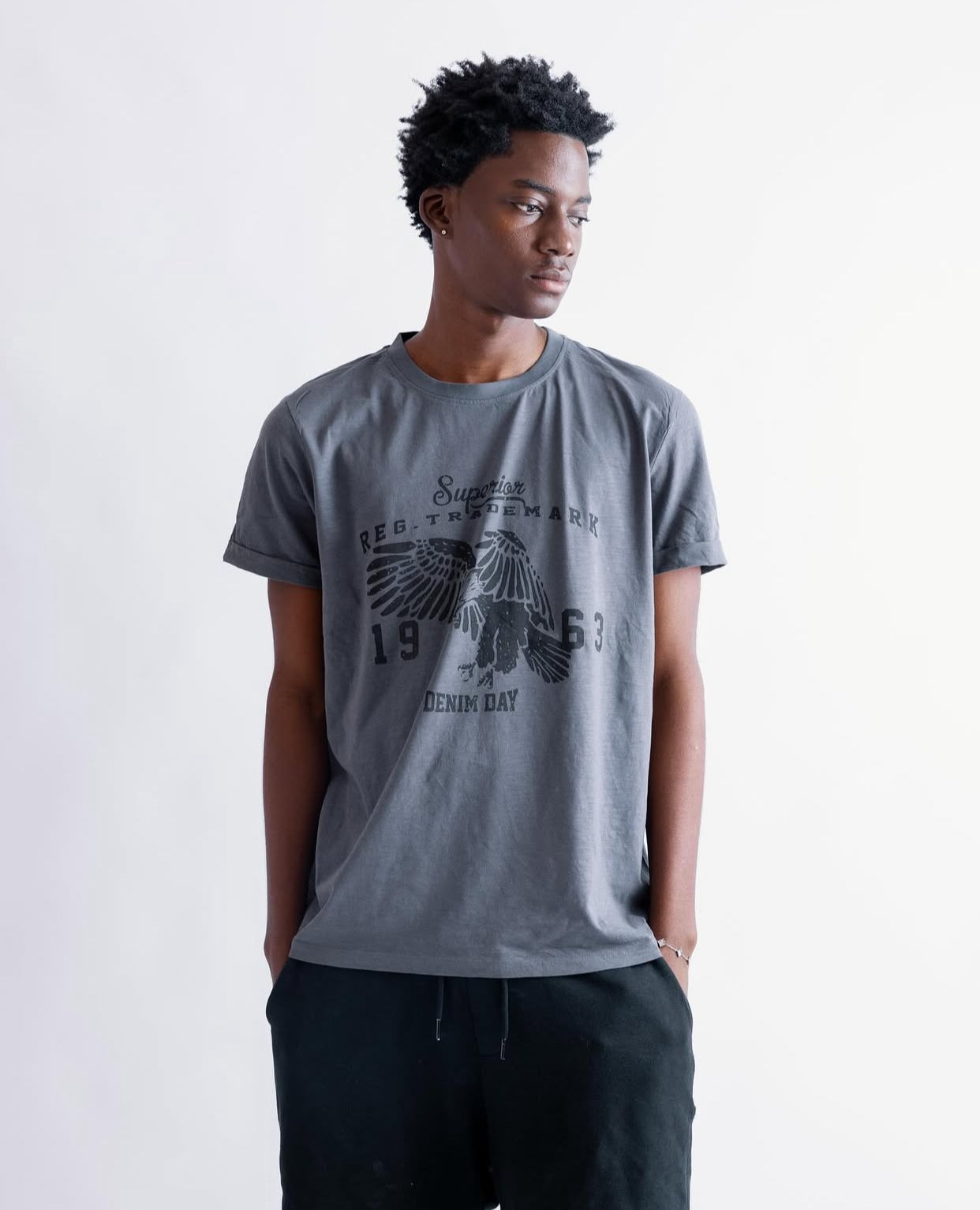 Denim day tee