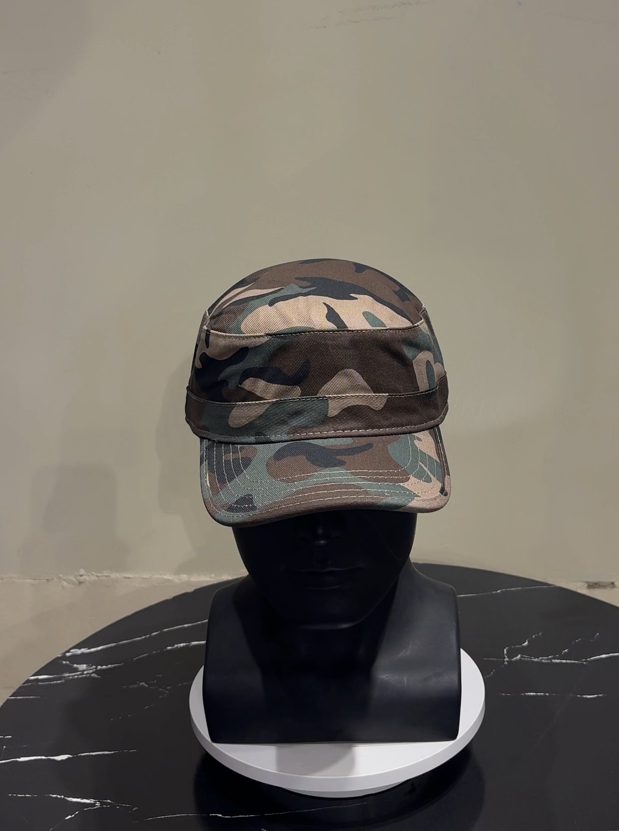 CAMO ADJUSTABLE HAT