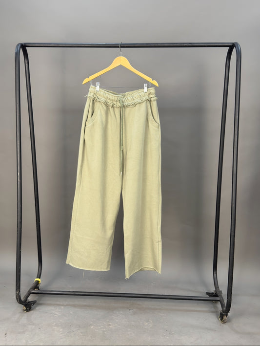 Zedek Baseless joggers in Green