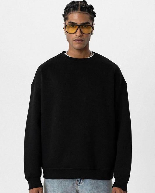 Vamos Premium Oversized Sweatshirt in black