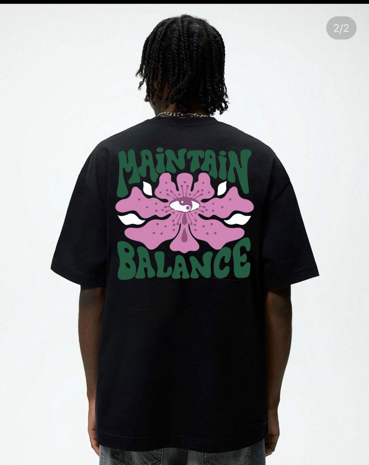 ZEDEK maintain balance tee