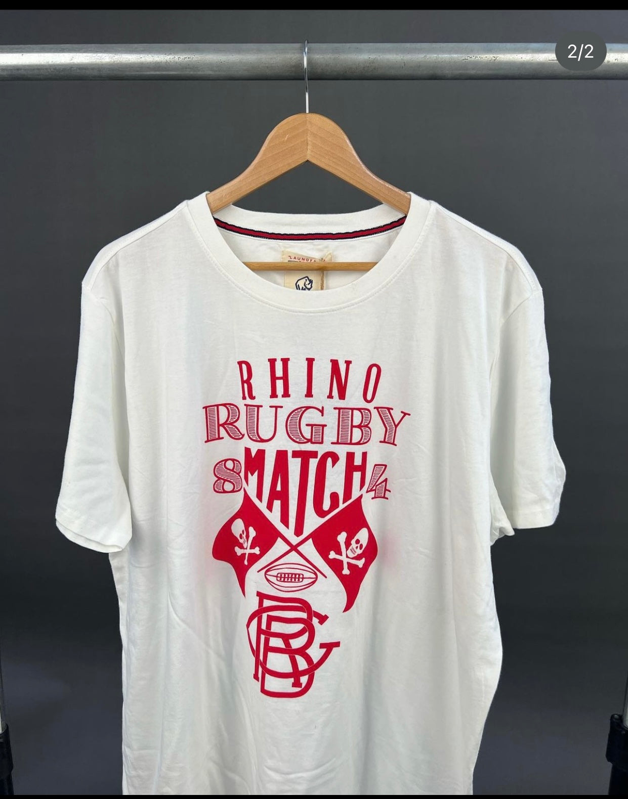 Rhino rugby tee