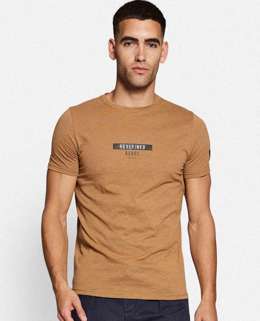 Redefined Rebel EST 2013 t-shirt in brown