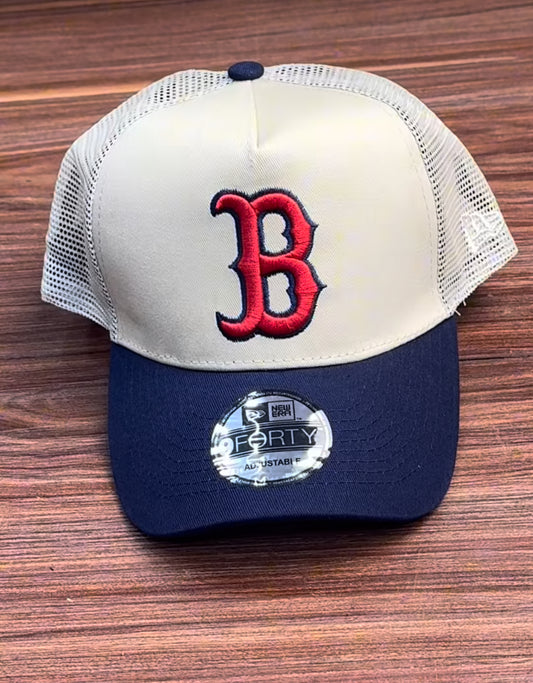 Boston trucker hat