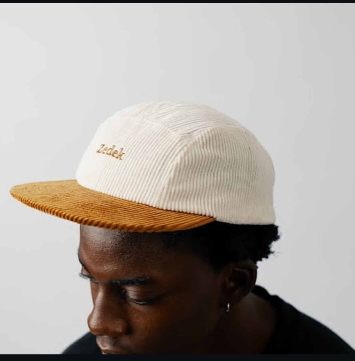 ZEDEK CORDUROY FLANEL HAT