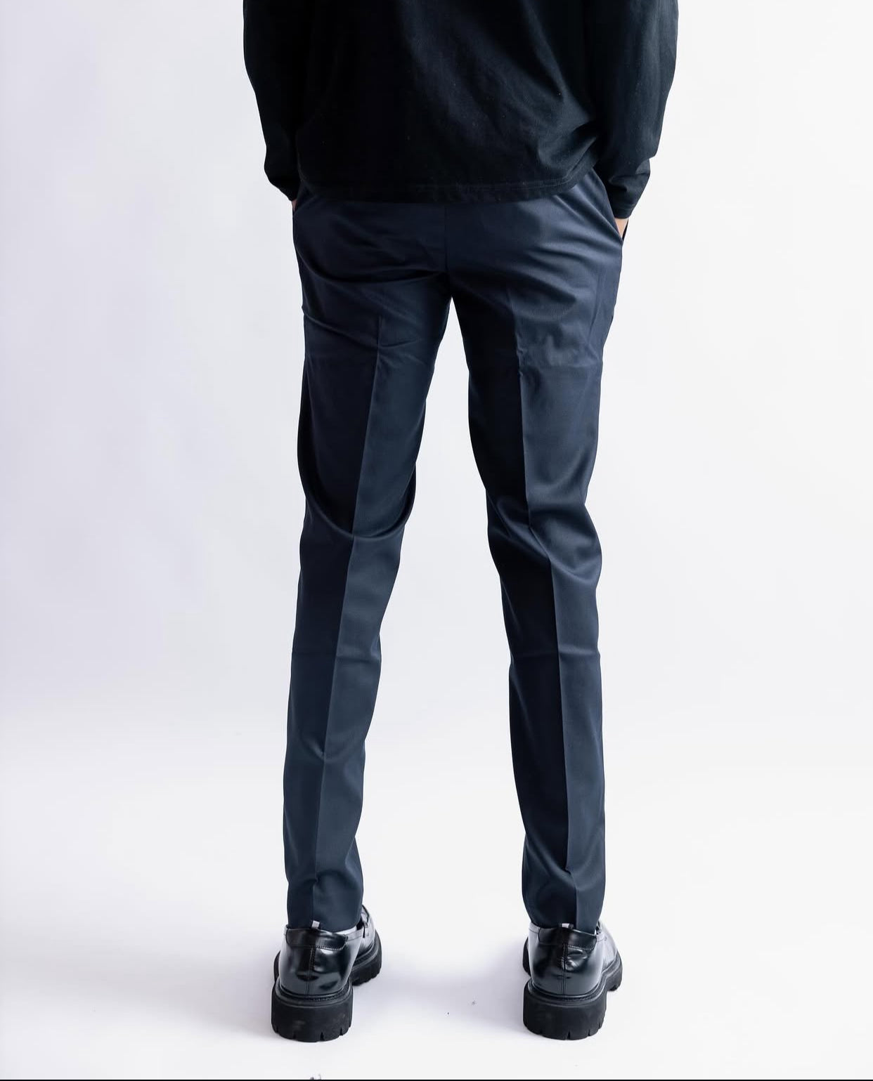 OFFICE PANT (SLIM FIT) in blue