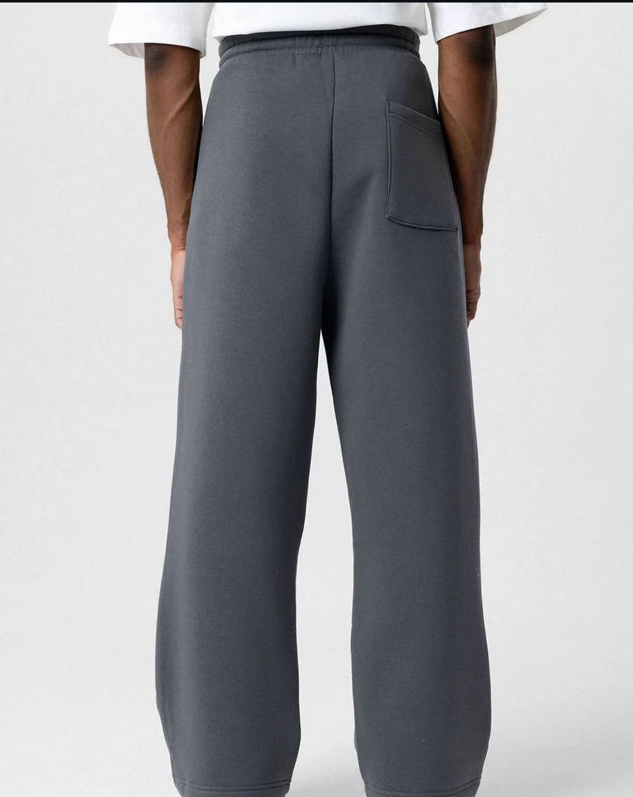 Vamos Premium Straight Fit Sweatpants in Smokey grey