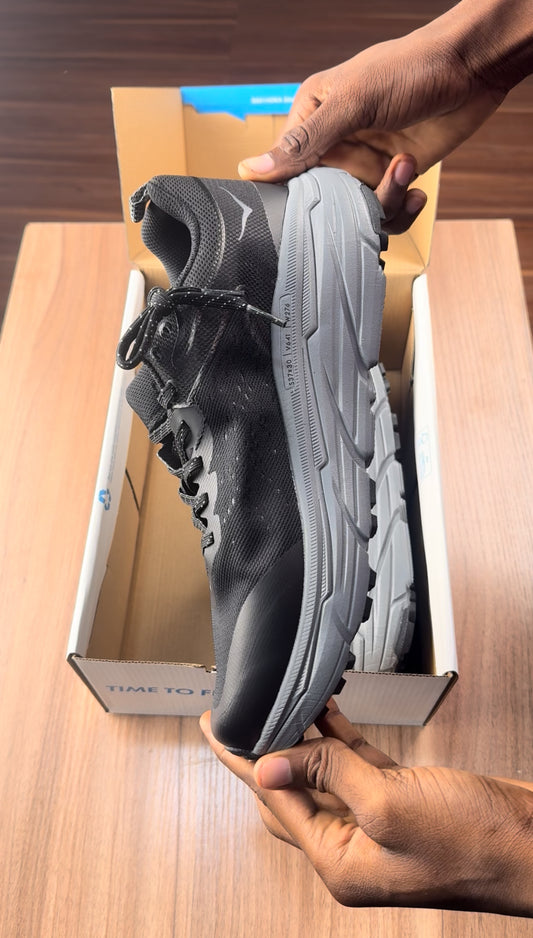 Hoka Trainers Black/Grey