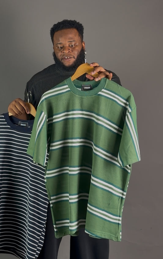 ZEDEK STRIPPED TEE 05