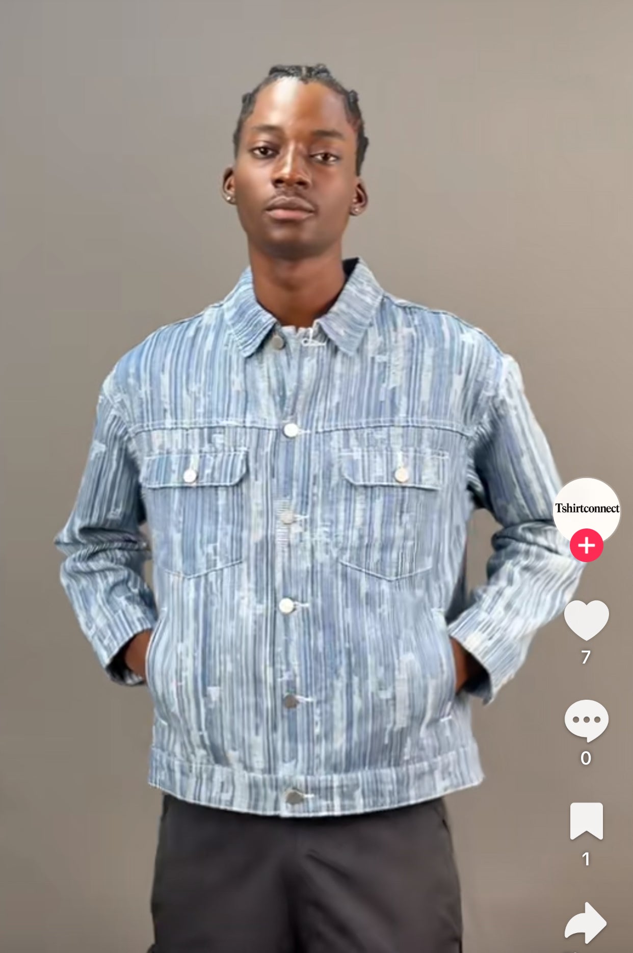 RIPPED JEAN JACKET WQC