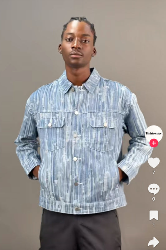 RIPPED JEAN JACKET WQC