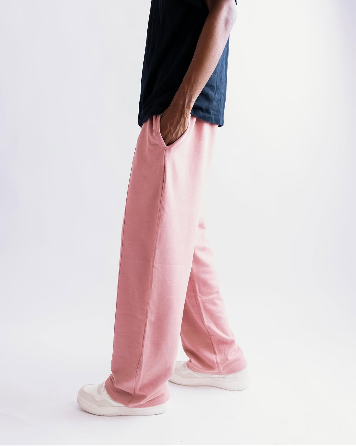 MAN Oversized Boxy Hooded Zip Jogger