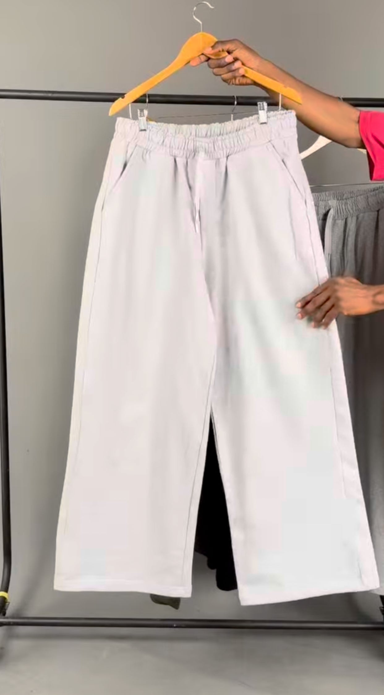 Zedek Baggy Jogger in Ash