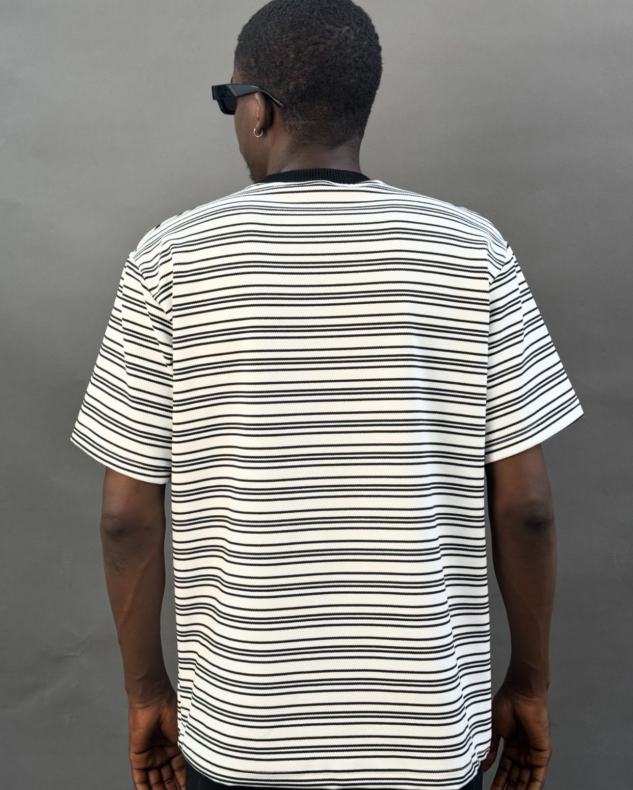 Zedek stripped tee